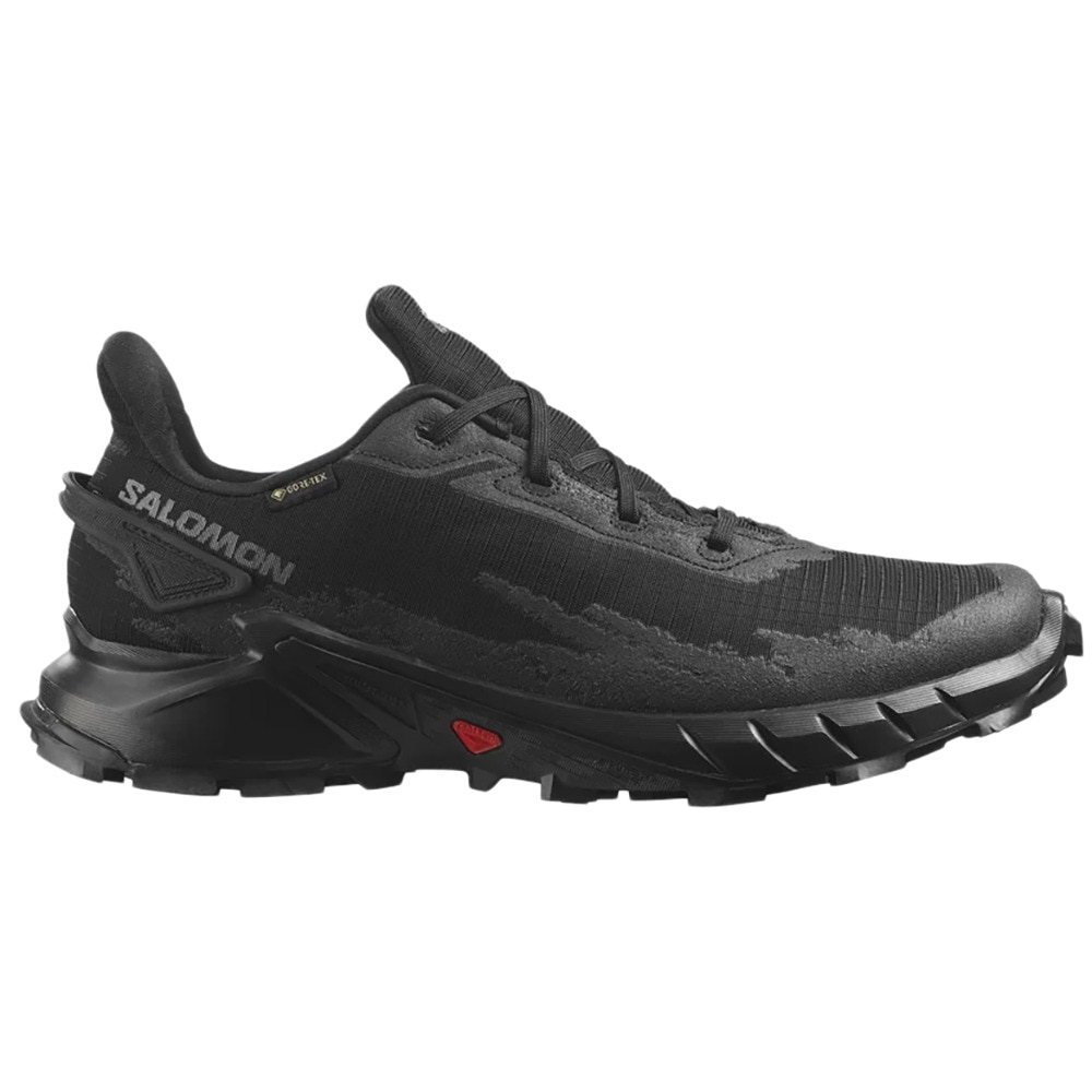 サロモン（SALOMON）（メンズ）ランニングシューズ メンズ 黒 アルファクロス4 ゴアテックス ALPHACROSS 4 GORE-TEXブラック L47064000 スニーカー 防水