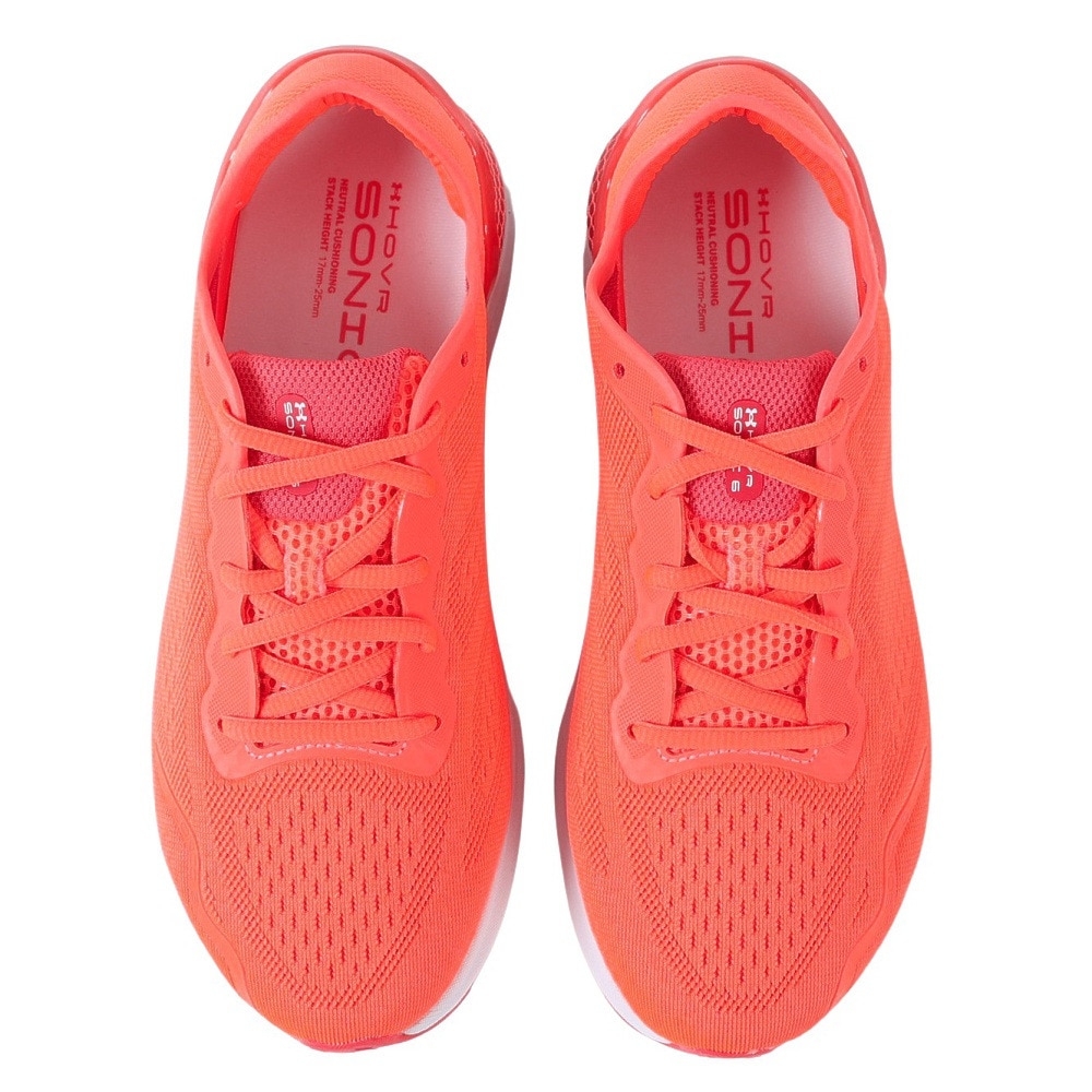 アンダーアーマー（UNDER ARMOUR）（メンズ）ランニングシューズ ホバー ソニック 6 ワイド 2E オレンジ 3026821 800 スニーカー トレーニング ジョギング