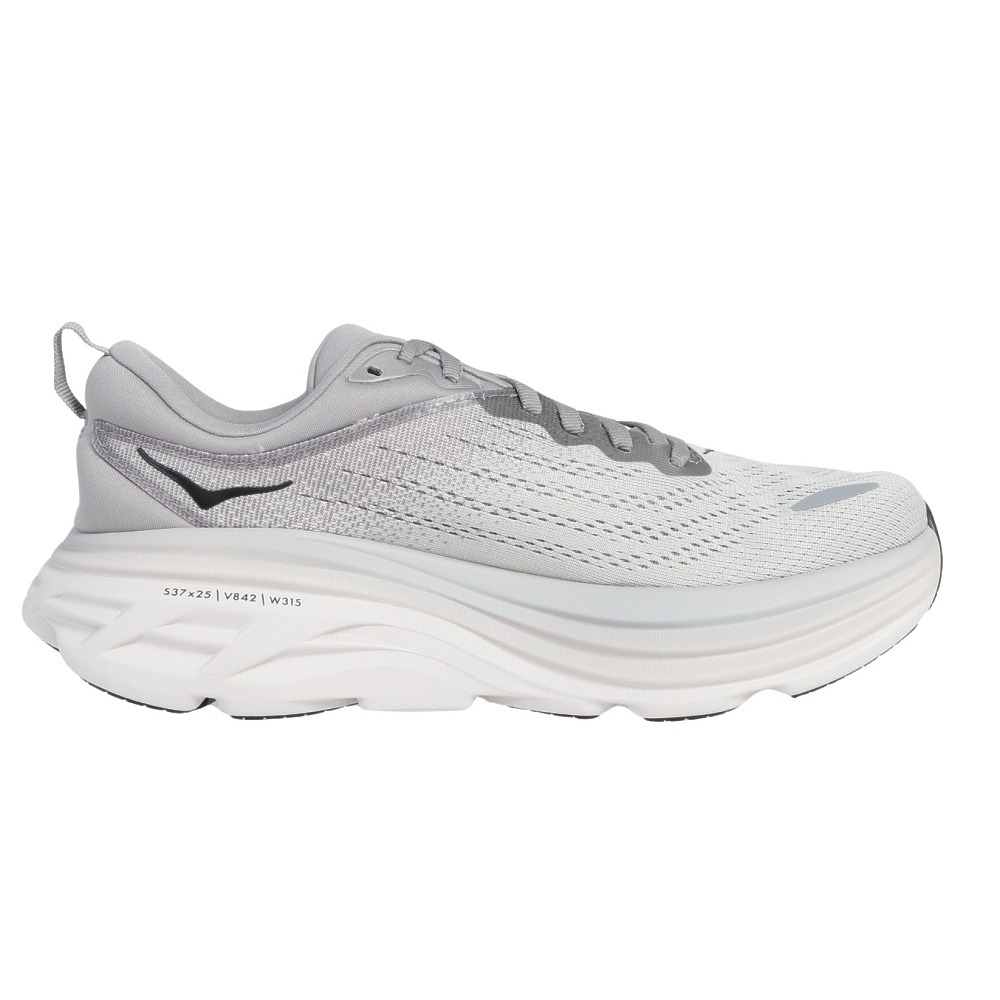 ホカ（HOKA）（メンズ）ランニングシューズ ジョギングシューズ Bondi 8 レギュラー 1123202-SHMS