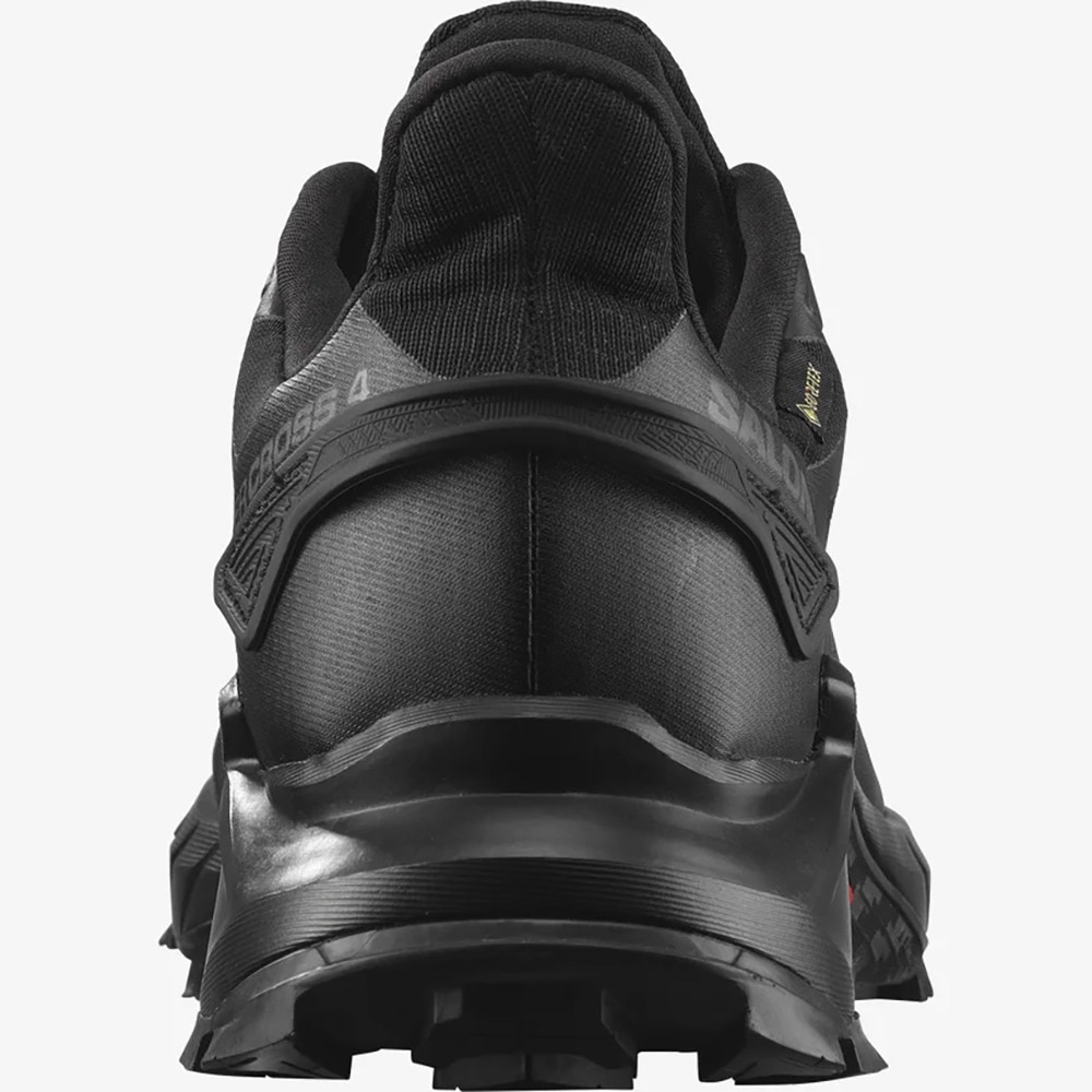 サロモン（SALOMON）（メンズ）ランニングシューズ スーパークロス 4 GORE-TEX ブラック L41731600 スニーカー