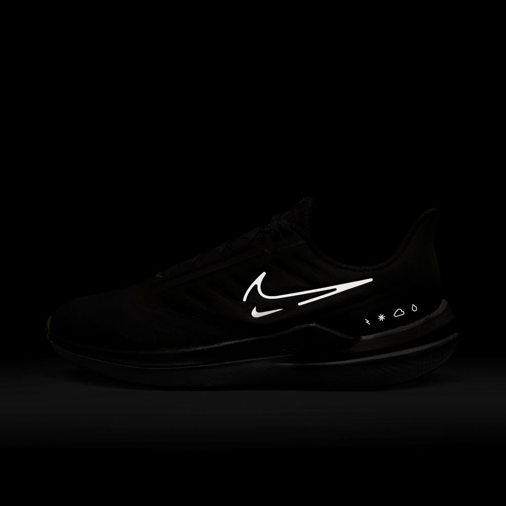 ナイキ ナイキ Nike メンズ エア ウィンフロー 9 シールド ブラック 黒 Dm1106 001 メンズ シューズ スニーカー スポーツ用品はスーパースポーツゼビオ