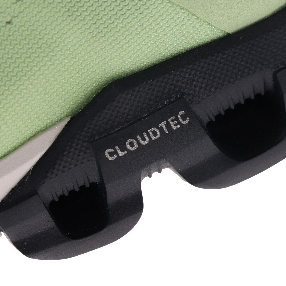 オン（On）（メンズ）ランニングシューズ クラウドフロー Cloudflow グリーン ホワイト 35.98687 M スニーカー ローカット 軽量 ジョギング トレーニング