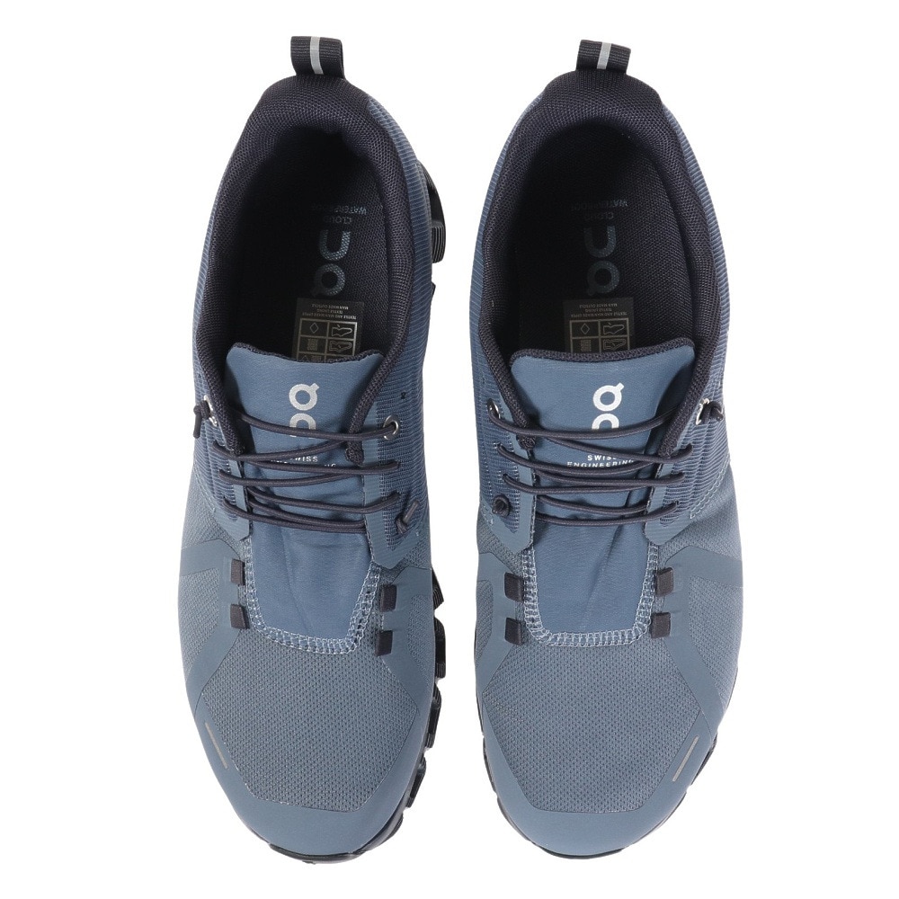 オン（On）（メンズ）ランニングシューズ クラウド5 ウォータープルーフ Cloud5 Waterproof ネイビー 59.98531M スニーカー 軽量 防水 ジョギング 日常履き
