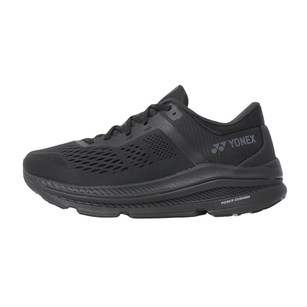 ヨネックス（YONEX）（メンズ）ランニングシューズ セーフラン200X ブラック SHR200XM-007 スニーカー ジョギング クッション 軽量