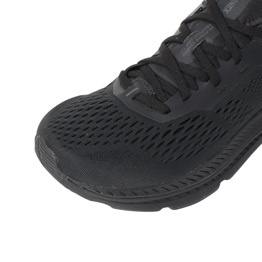 ヨネックス（YONEX）（メンズ）ランニングシューズ セーフラン200X ブラック SHR200XM-007 スニーカー ジョギング クッション 軽量
