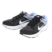 ナイキ（NIKE）（メンズ）ランニングシューズ エア ズーム ストラクチャー 24 DA8535-008 スニーカー ジョギング 長距離 部活 通勤 通学 シンプル