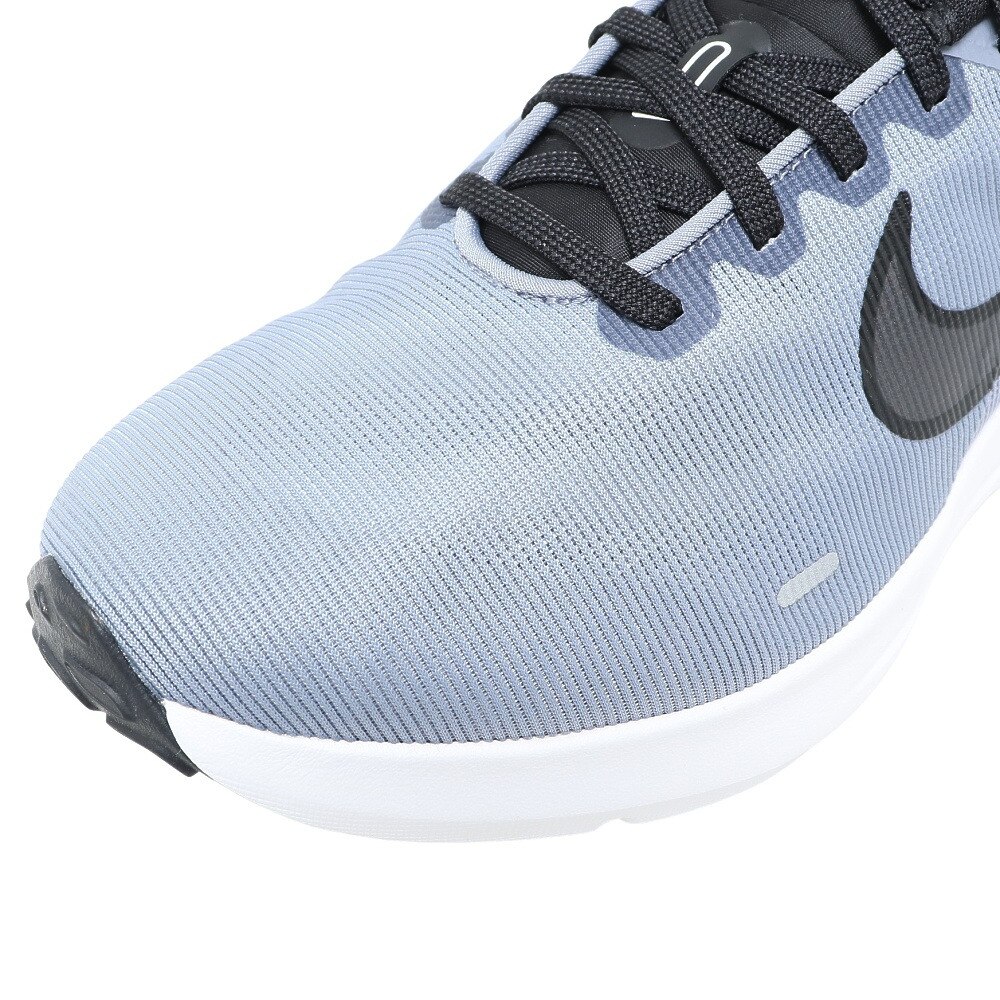 ナイキ（NIKE）（メンズ）ランニングシューズ ダウンシフター 12 4E ブルー グレー DM0919-401 ジョギング トレーニング 幅広 軽量 通気性 メッシュ 柔らかい