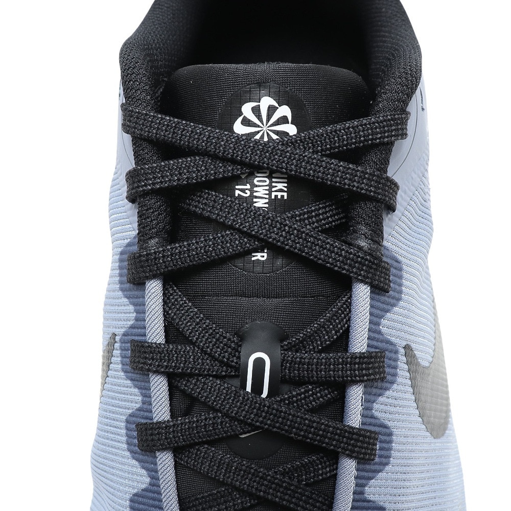 ナイキ（NIKE）（メンズ）ランニングシューズ ダウンシフター 12 4E ブルー グレー DM0919-401 ジョギング トレーニング 幅広 軽量 通気性 メッシュ 柔らかい