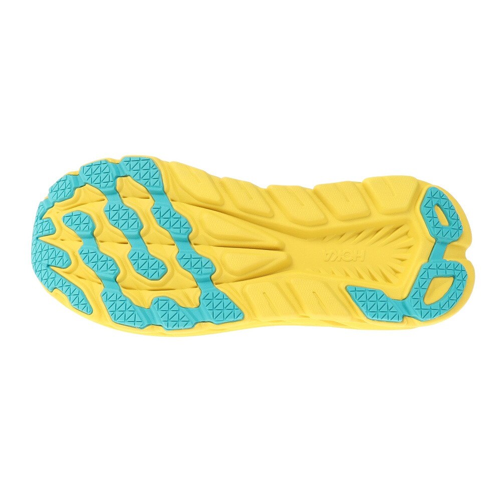 ホカ（HOKA）（メンズ）ランニングシューズ リンコン3 レギュラー ホワイト イエロー 1119395-WEGG スニーカー トレーニング ジョギング 軽量 クッション