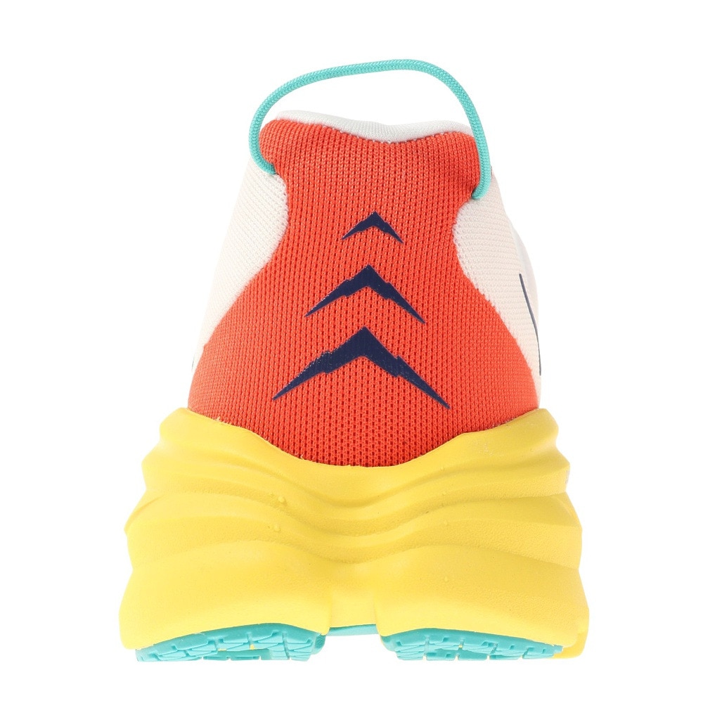 ホカ（HOKA）（メンズ）ランニングシューズ リンコン3 レギュラー ホワイト イエロー 1119395-WEGG スニーカー トレーニング ジョギング 軽量 クッション