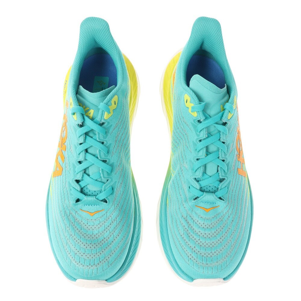 ホカ（HOKA）（メンズ）ランニングシューズ マッハ 5 レギュラー ターコイズ 1127893-CEPR スニーカー トレーニング ジョギング ロード 厚底