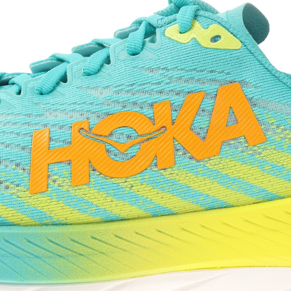 ホカ（HOKA）（メンズ）ランニングシューズ マッハ 5 レギュラー ターコイズ 1127893-CEPR スニーカー トレーニング ジョギング ロード 厚底