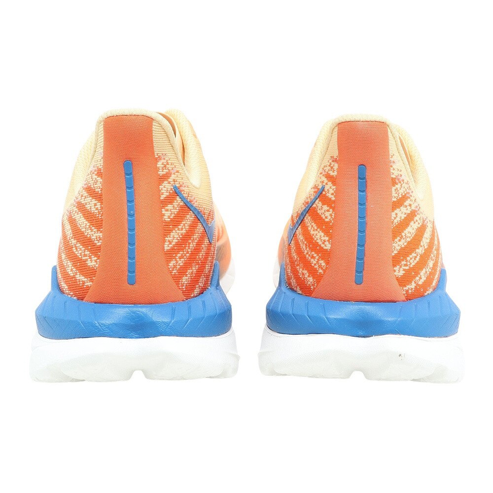 ホカ（HOKA）（メンズ）ランニングシューズ マッハ 5 MACH 5 レギュラー オレンジ ブルー 1127893-IVOR スニーカー トレーニング レース 厚底 軽量 部活