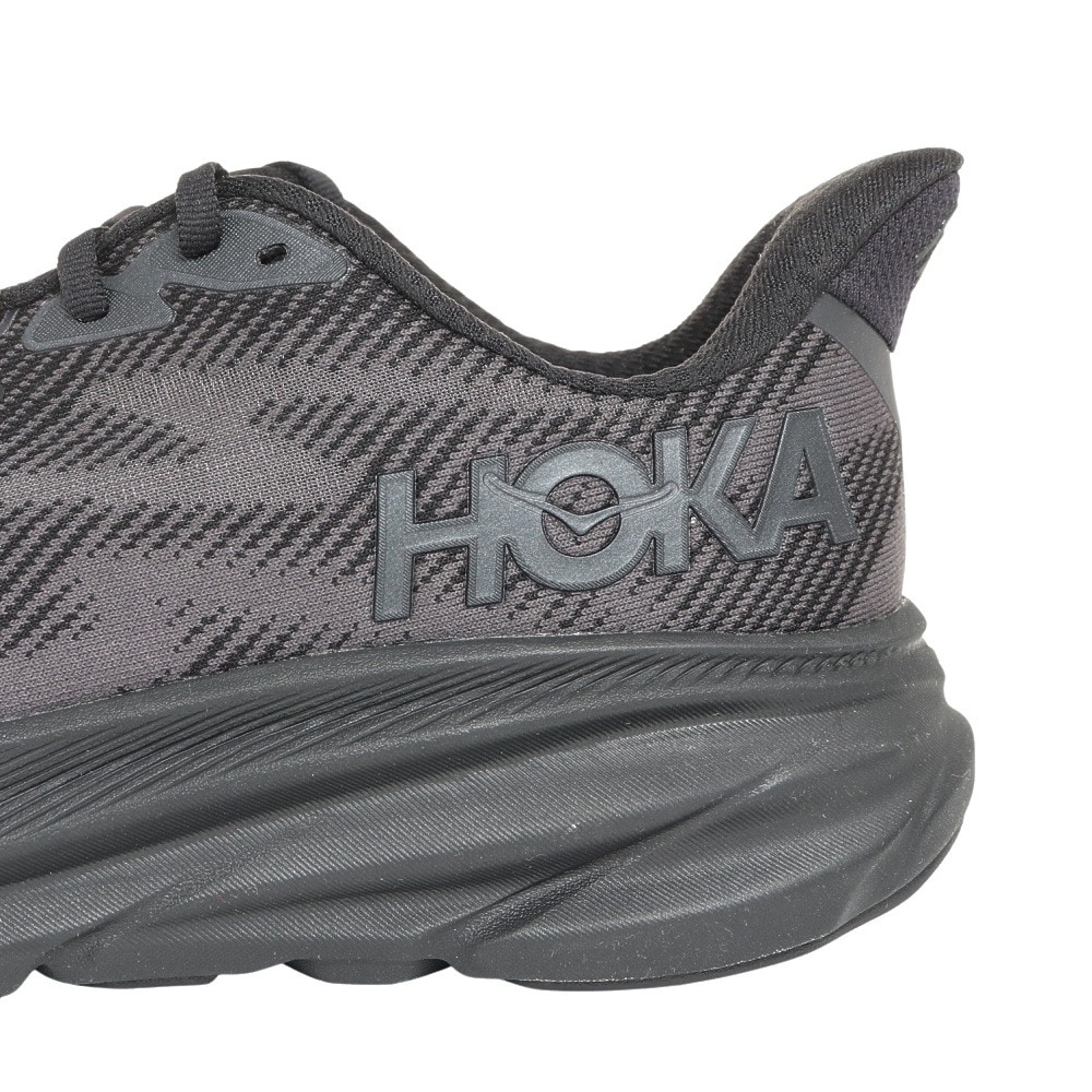 ホカ（HOKA）（メンズ）ランニングシューズ Clifton 9 クリフトン9 ブラック 1127895-BBLC スニーカー トレーニング ジョギング