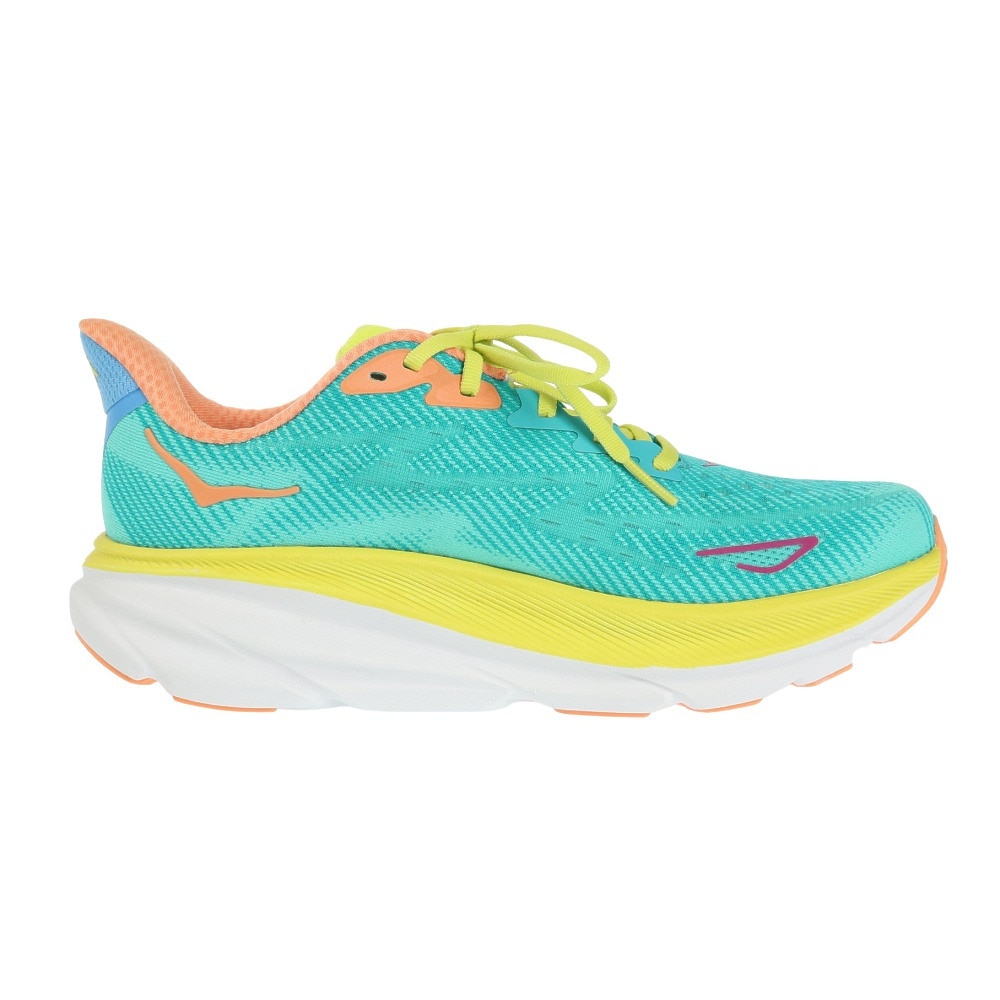 ホカ（HOKA）（メンズ）ランニングシューズ クリフトン 9 ターコイズ