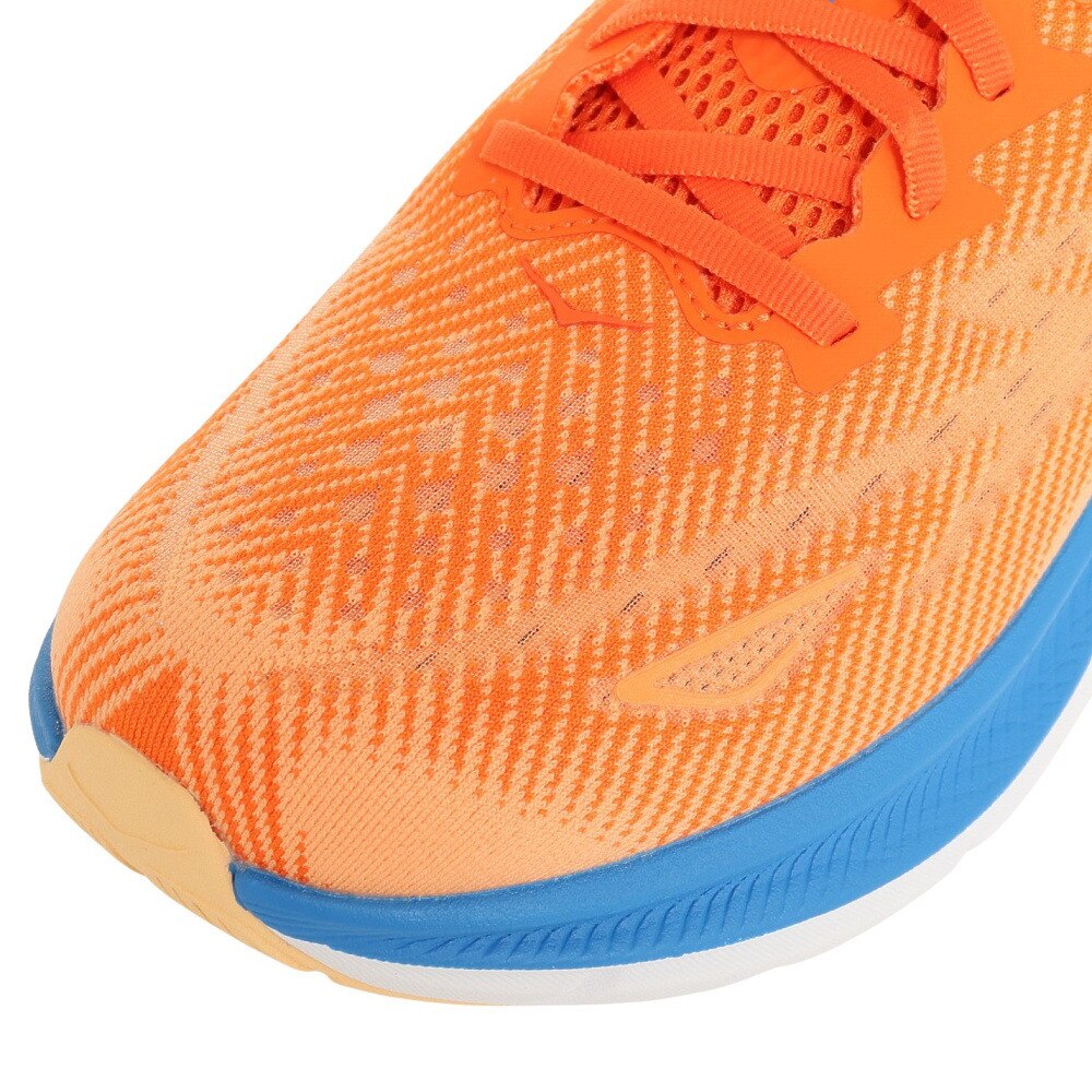ホカ（HOKA）（メンズ）ランニングシューズ Clifton 9 Wide クリフトン9 ワイド オレンジ 1132210-VOIM スニーカー  トレーニング ジョギング