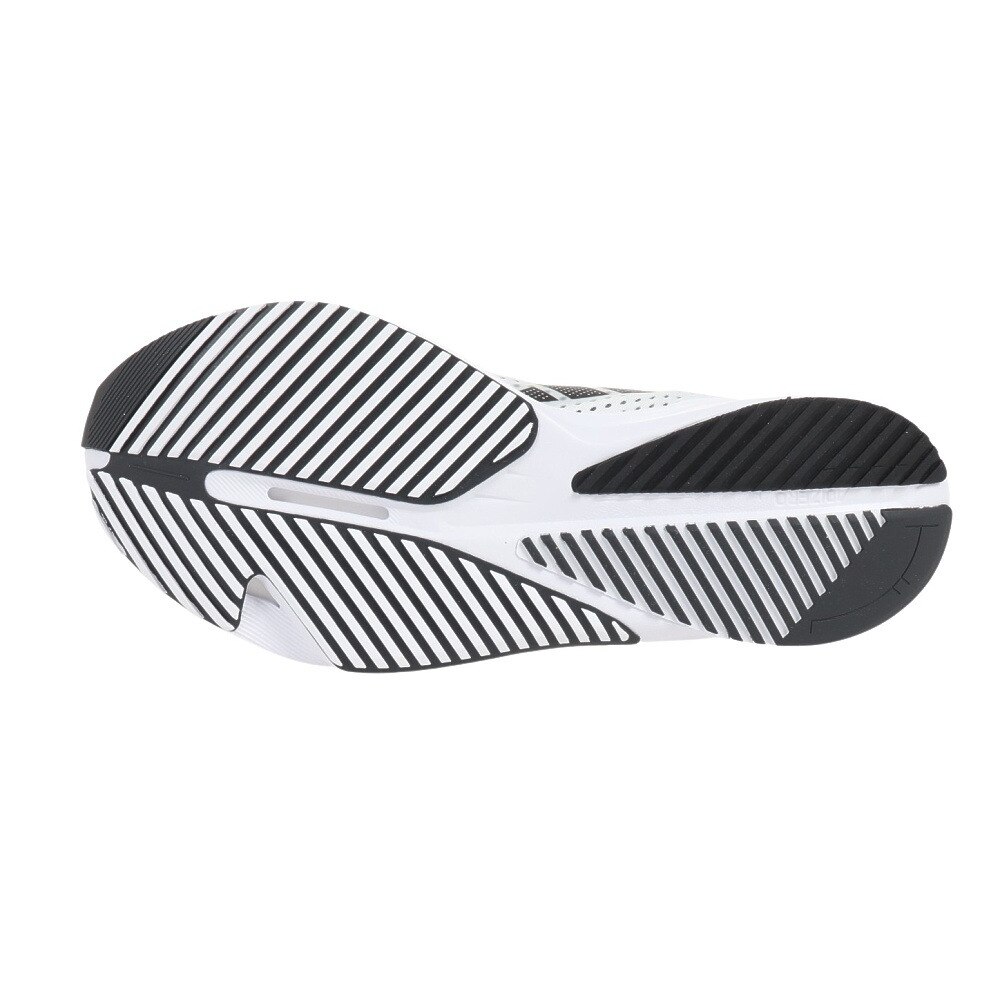 アディダス（adidas）（メンズ）ランニングシューズ アディゼロ SL ホワイト ブラック HQ1352 スニーカー ジョギング レーストレーニング クッション 軽量
