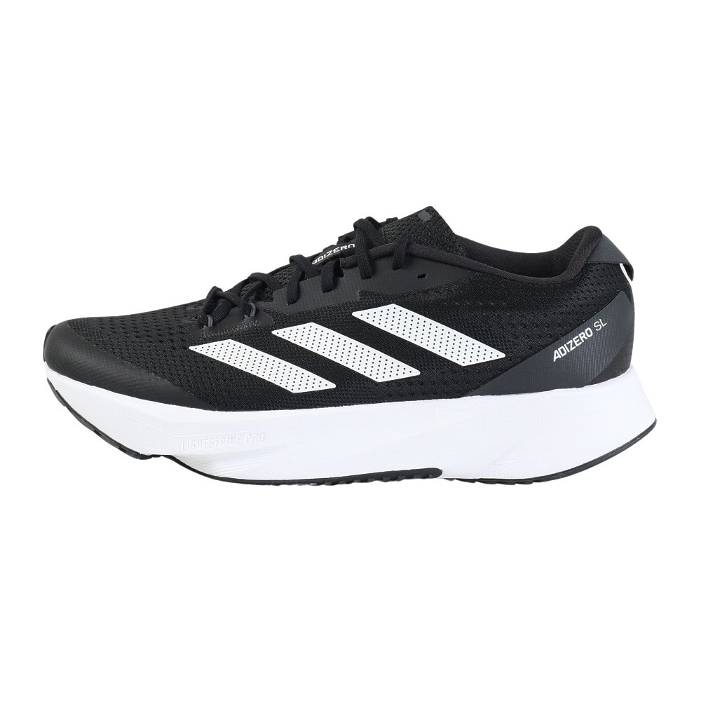アディダス（adidas）（メンズ、レディース）ランニングシューズ ジョギングシューズ アディゼロ SL ワイド LIGHTSTRIKE IE9389