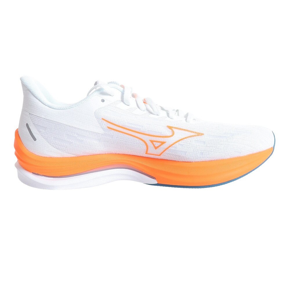 ミズノ（MIZUNO）（メンズ）ランニングシューズ ウエーブリベリオンソニック オレンジ ブラック J1GC233054 スニーカートレーニング ジョギング 部活 マラソン★★★