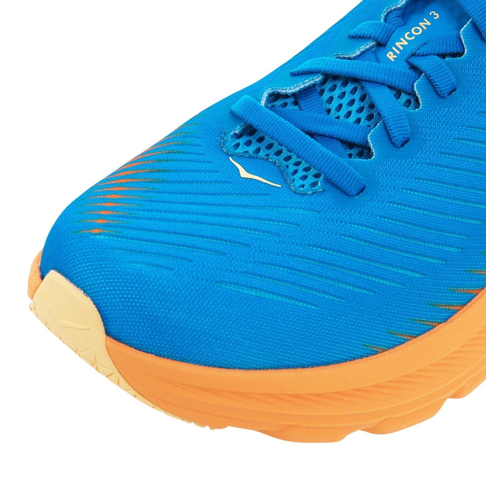 ホカ（HOKA）（メンズ）ランニングシューズ リンコン3 WIDE ブルー オレンジ 1121370-CSVO スニーカー ジョギング マラソン 厚底 軽量 登山道