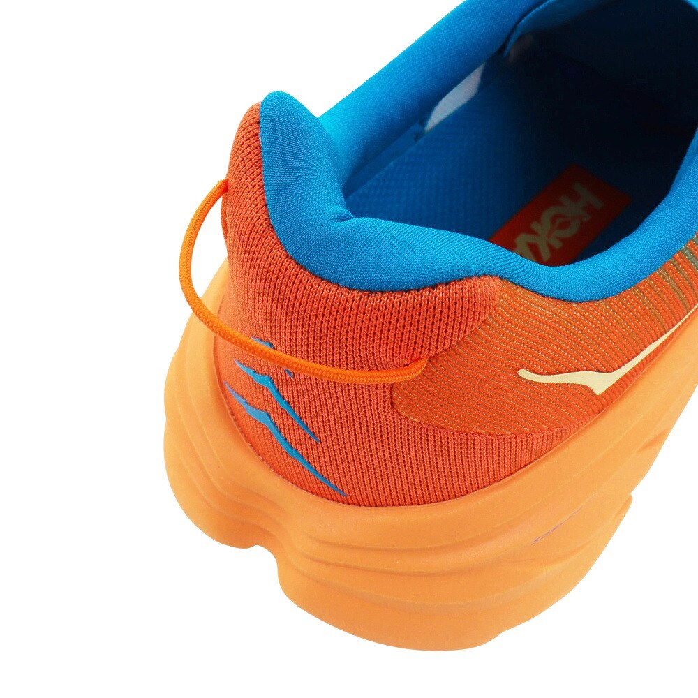 ホカ（HOKA）（メンズ）ランニングシューズ リンコン3 WIDE ブルー オレンジ 1121370-CSVO スニーカー ジョギング マラソン 厚底 軽量 登山道