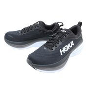 ホカ（HOKA）（メンズ）ランニングシューズ ボンダイ 8 黒 ブラック 1123202-BWHT スニーカー ジョギングシューズ トレーニング 部活