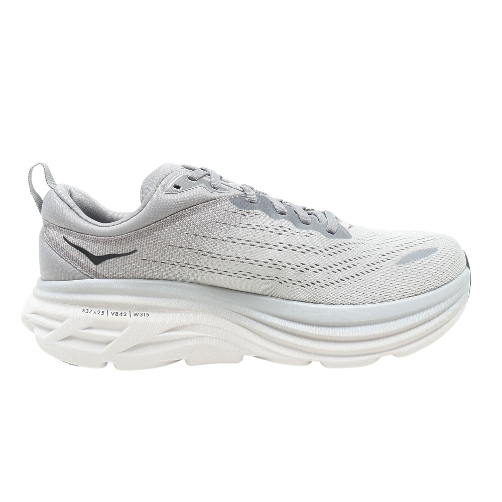 ホカ（HOKA）（メンズ）ランニングシューズ ボンダイ 8 ワイド 1127953-SHMS スニーカー ジョギングシューズ 部活