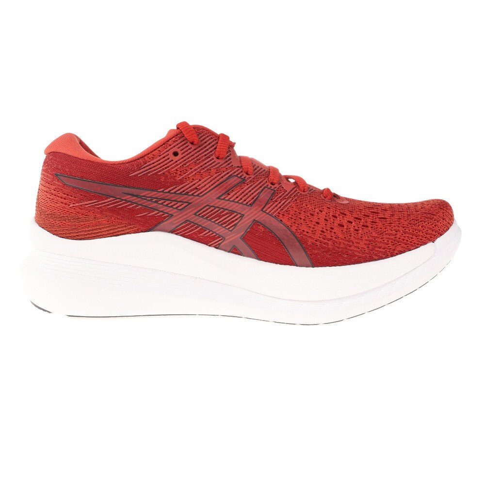 アシックス（ASICS）（メンズ）ランニングシューズ グライドライド 3 レッド 1011B336.600 スニーカー トレーニング ジョギング ロード クッション