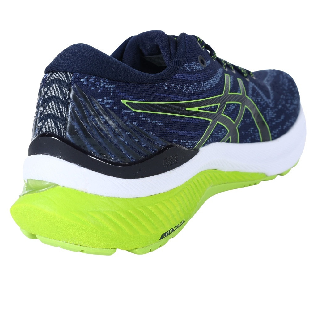 アシックス（ASICS）（メンズ）ランニングシューズ ゲル カヤノ 29 GEL-KAYANO 29 ネイビー 1011B440.404 スニーカー ジョキング 厚底 プレート 軽量 