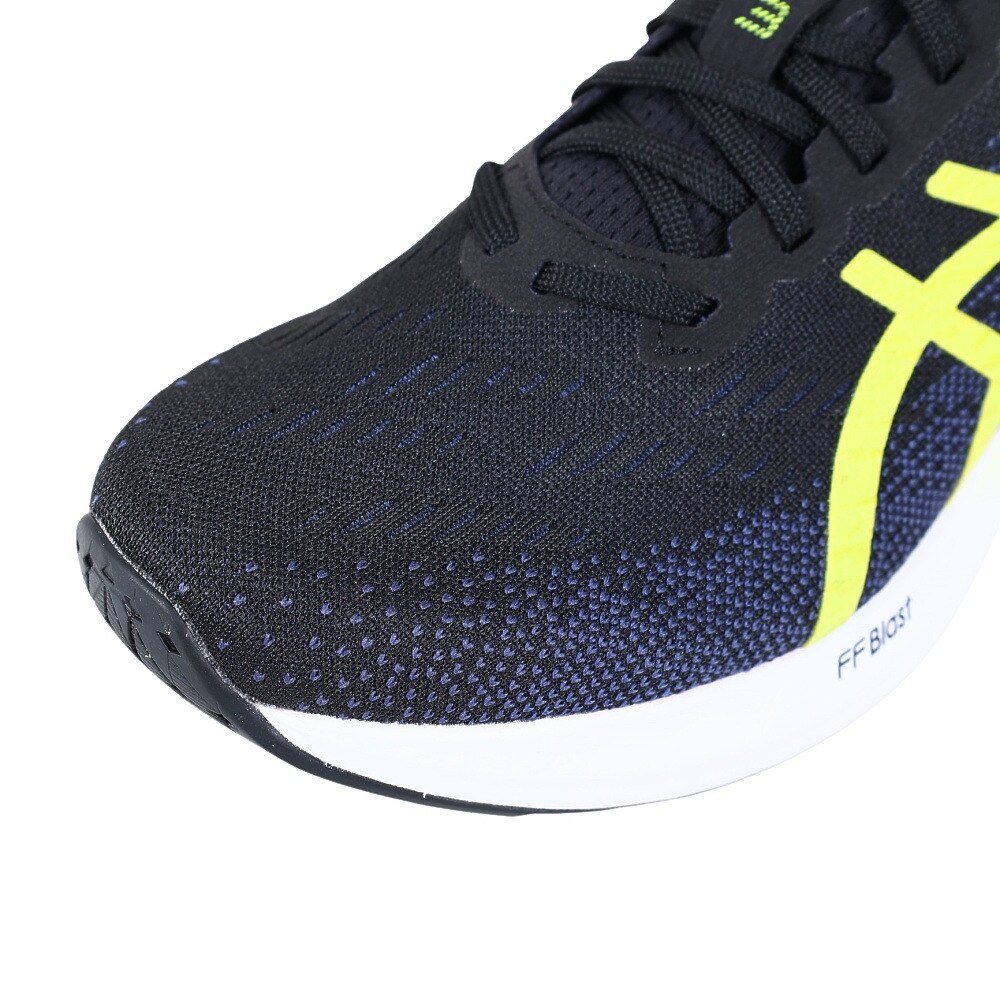 アシックス（ASICS）（メンズ）ランニングシューズ ダイナブラスト 3 DYNABLAST 3 黒 黄色 1011B460.005 スニーカー トレーニング ジョキング 日常履き 部活