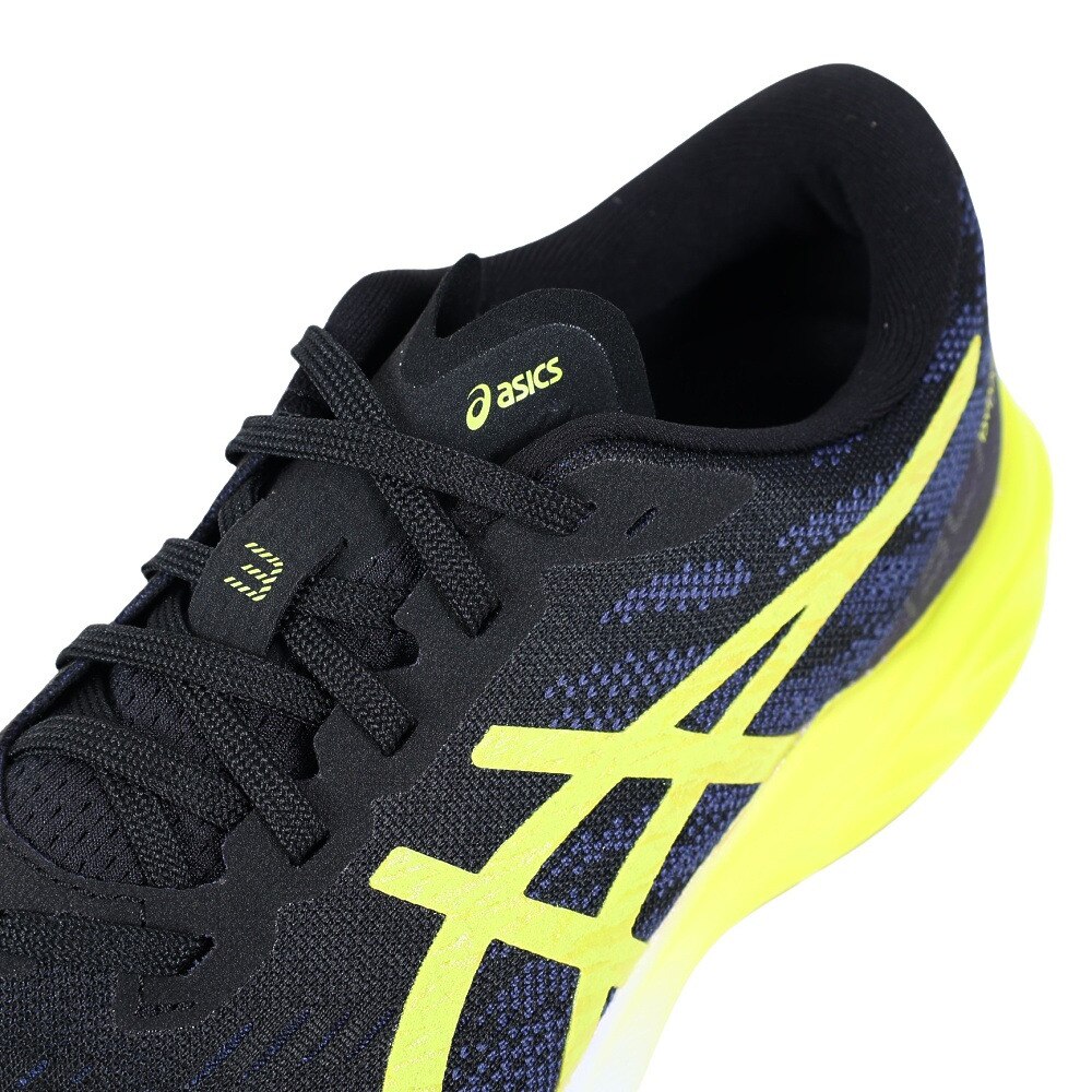 アシックス（ASICS）（メンズ）ランニングシューズ ダイナブラスト 3 DYNABLAST 3 黒 黄色 1011B460.005 スニーカー トレーニング ジョキング 日常履き 部活