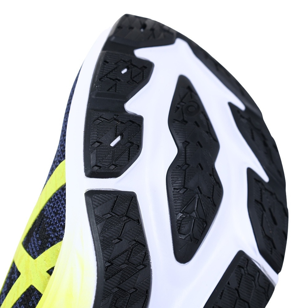 アシックス（ASICS）（メンズ）ランニングシューズ ダイナブラスト 3 DYNABLAST 3 黒 黄色 1011B460.005 スニーカー トレーニング ジョキング 日常履き 部活
