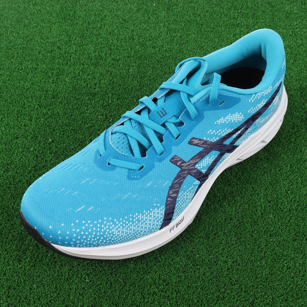 アシックス（ASICS）（メンズ）ランニングシューズ ダイナブラスト 3 ブルー ネイビー 1011B460.403 スニーカー トレーニング ジョキング 日常履き 部活