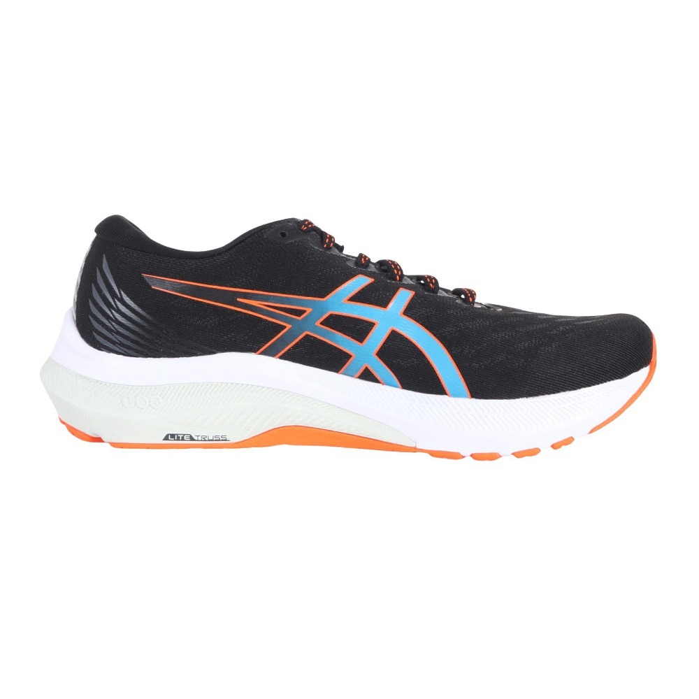 アシックス（ASICS）（メンズ）ランニングシューズ GT-2000 11 EXTRA WIDE ブラック ブルー 1011B476.006 スニーカー ジョギング トレーニング 安定 軽量 部活