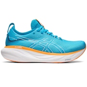 アシックス（ASICS）（メンズ）ランニングシューズ ゲル ニンバス 25 GEL-NIMBUS 25 ブルー 1011B547.400 スニーカー ジョギング ウォーキング 厚底 軽量