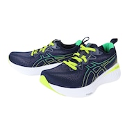 アシックス（ASICS）（メンズ）ランニングシューズ ゲル キュムラス 25 ネイビー 1011B621.400 スニーカー ジョギング ウォーキング 軽量 クッション