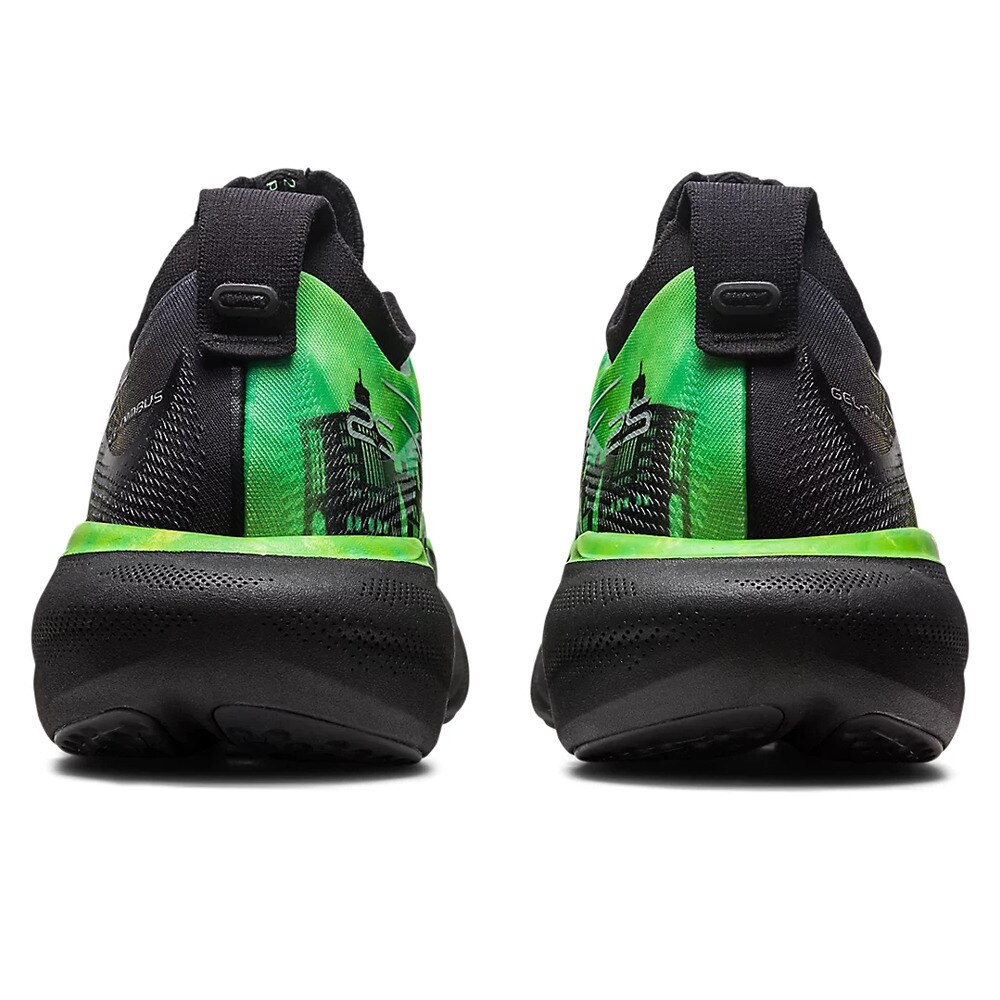 アシックス（ASICS）（メンズ）ランニングシューズ ゲル ニンバス 25 ブラック 1011B743.001 スニーカー ジョグ ウォーキング 厚底 軽量