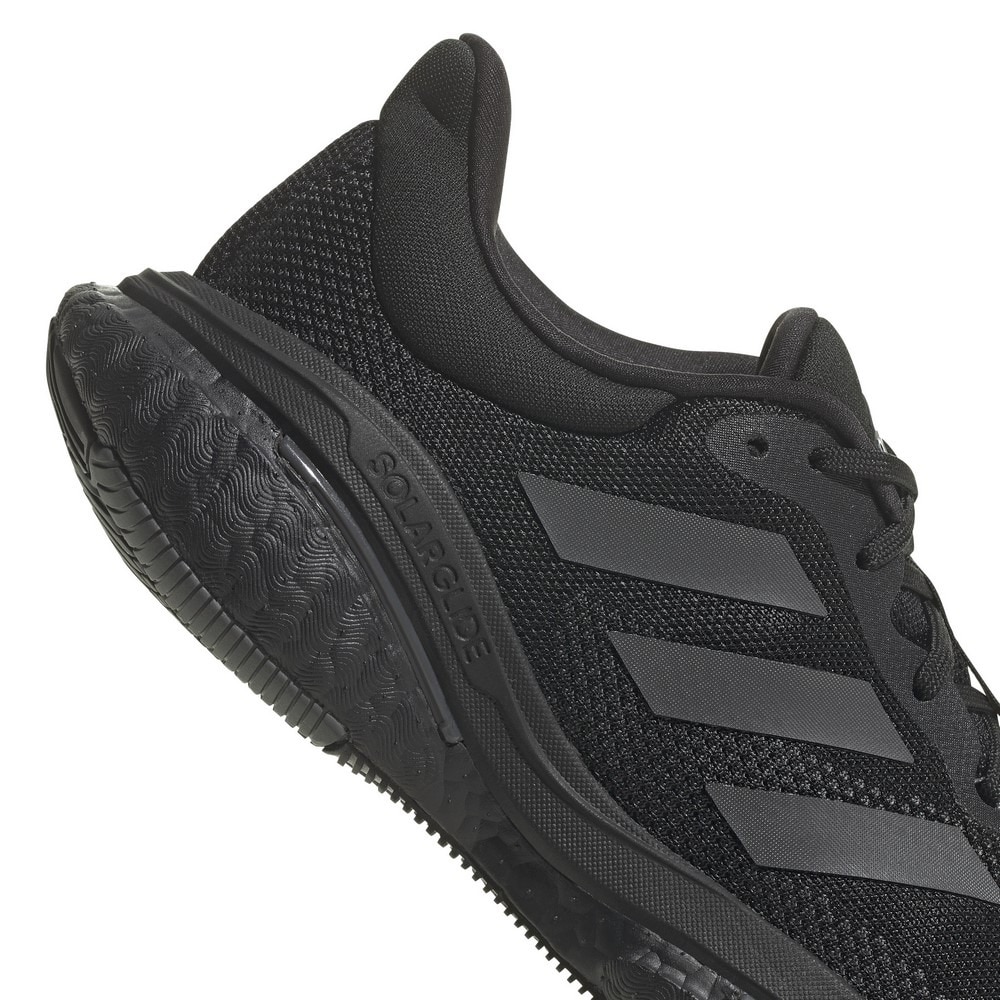 アディダス（adidas）（メンズ）ランニングシューズ ソーラーグライド 5 Solarglide 5 ブラック GX5468 スニーカー トレーニング ジョギング ウォーキング