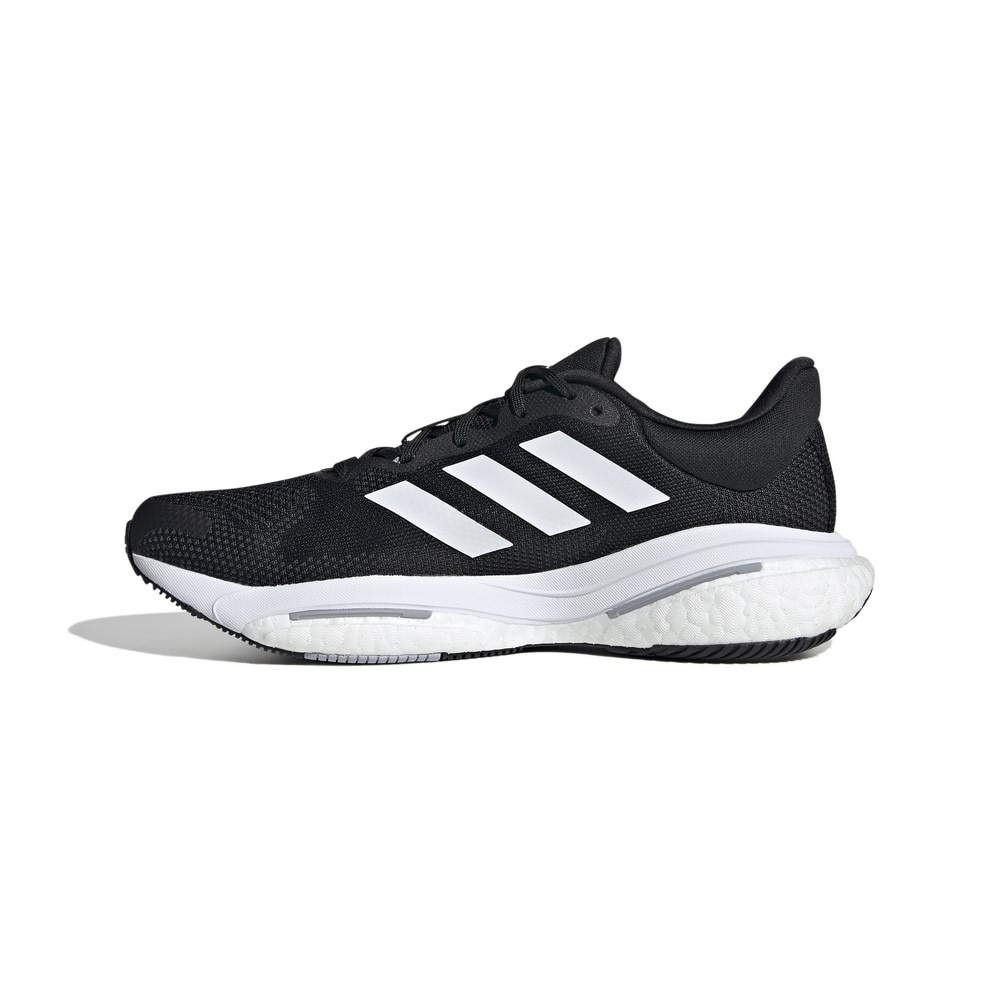 アディダス（adidas）（メンズ）ランニングシューズ ソーラーグライド 5 黒 くろ クロ ブラック GX5493 スニーカー 快適  トレーニング 部活