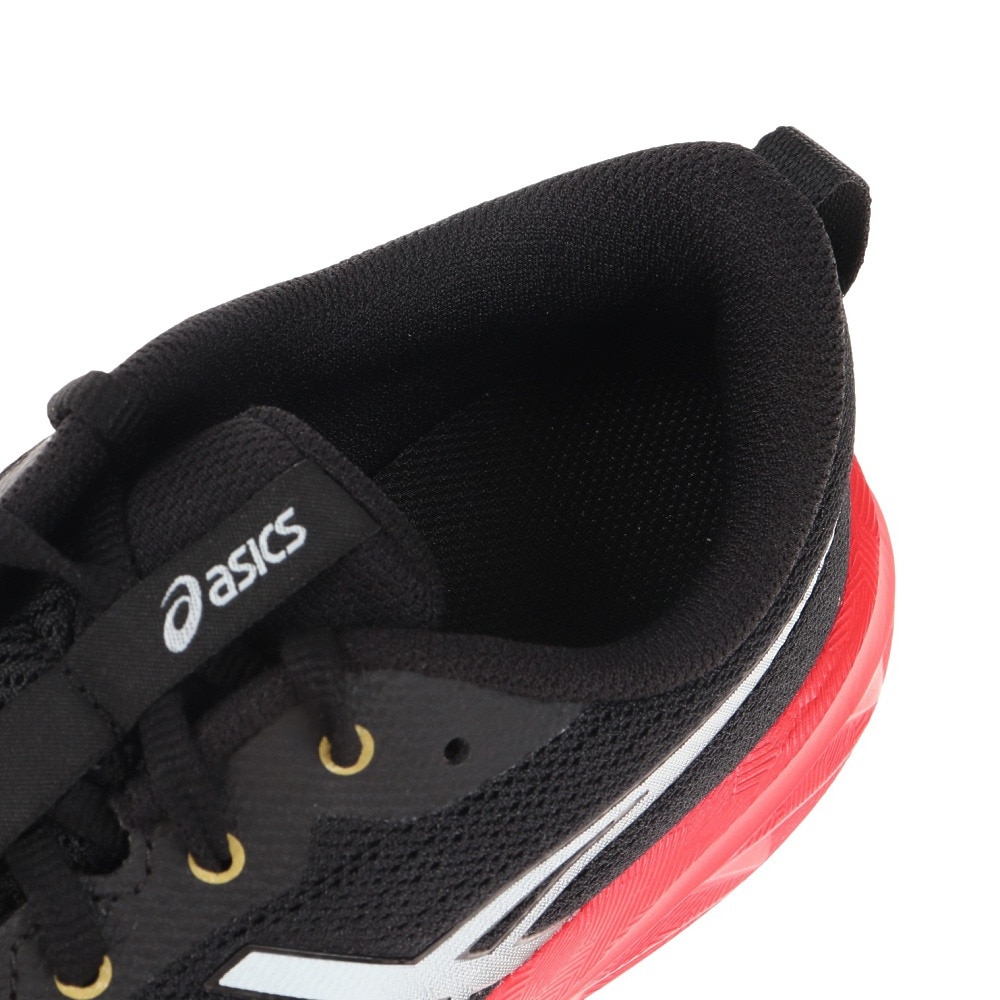 アシックス（ASICS）（メンズ）ランニングシューズ バーサブラスト 2 ワイド ブラック レッド 1011B462.017 スニーカー マラソン トレーニング ジム 軽量 