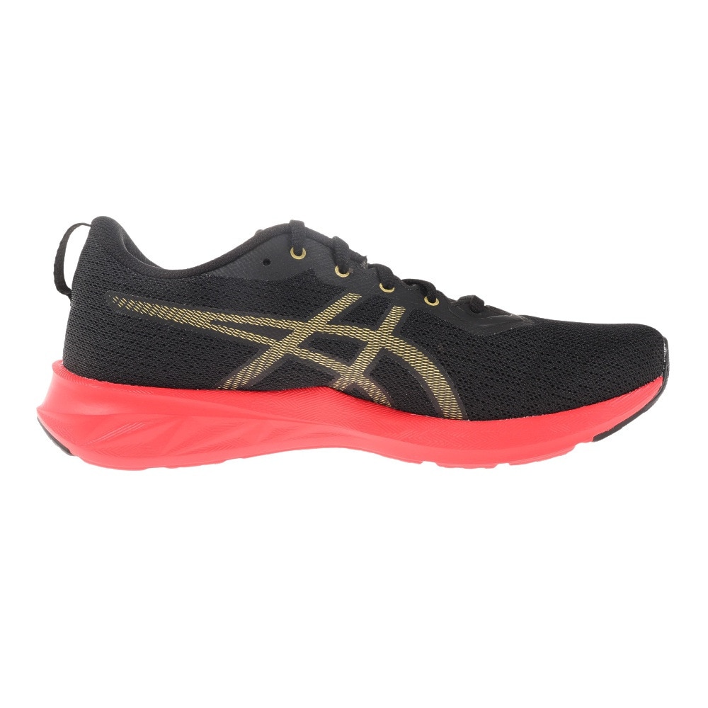 アシックス（ASICS）（メンズ）ランニングシューズ バーサブラスト 2 ワイド ブラック レッド 1011B462.017 スニーカー マラソン トレーニング ジム 軽量 