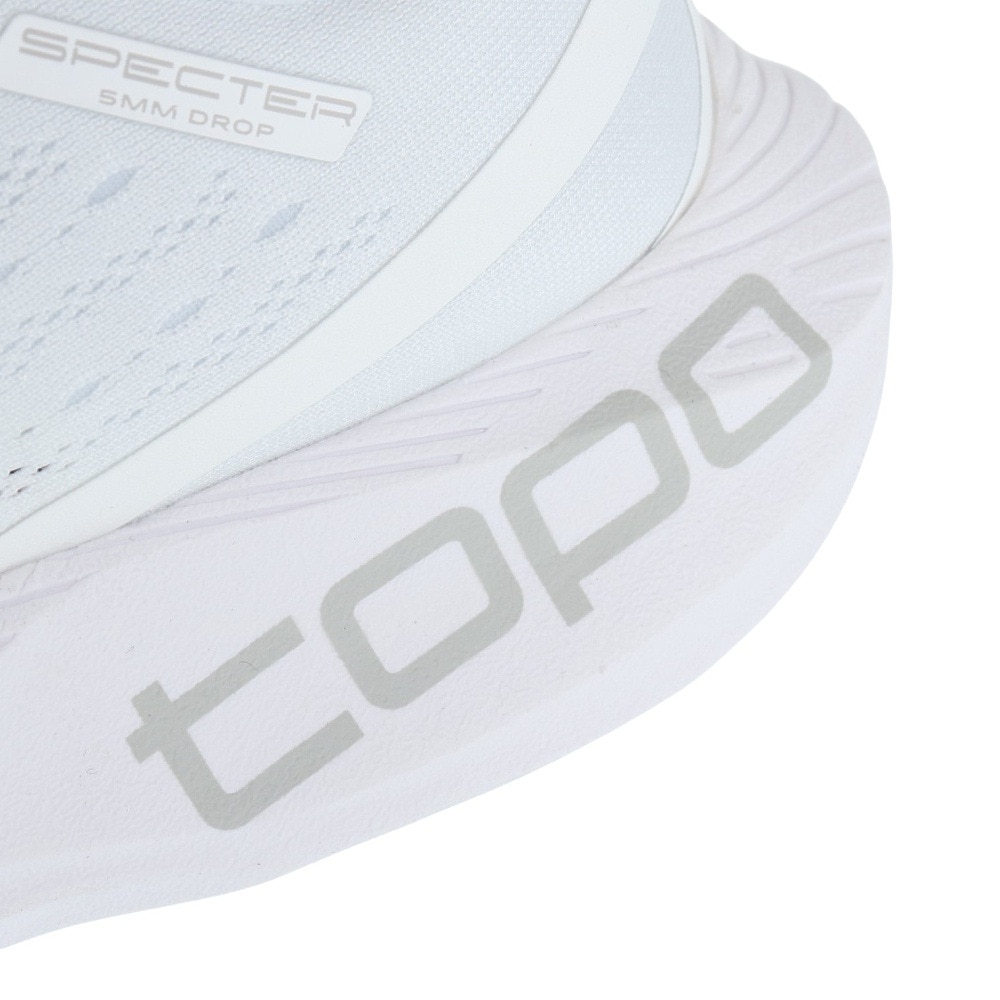 TOPO（TOPO）（メンズ）ランニングシューズ スペクター 白 しろ シロ ホワイト  0200560110231 スポーツ スニーカー テンポアップ ジョギング