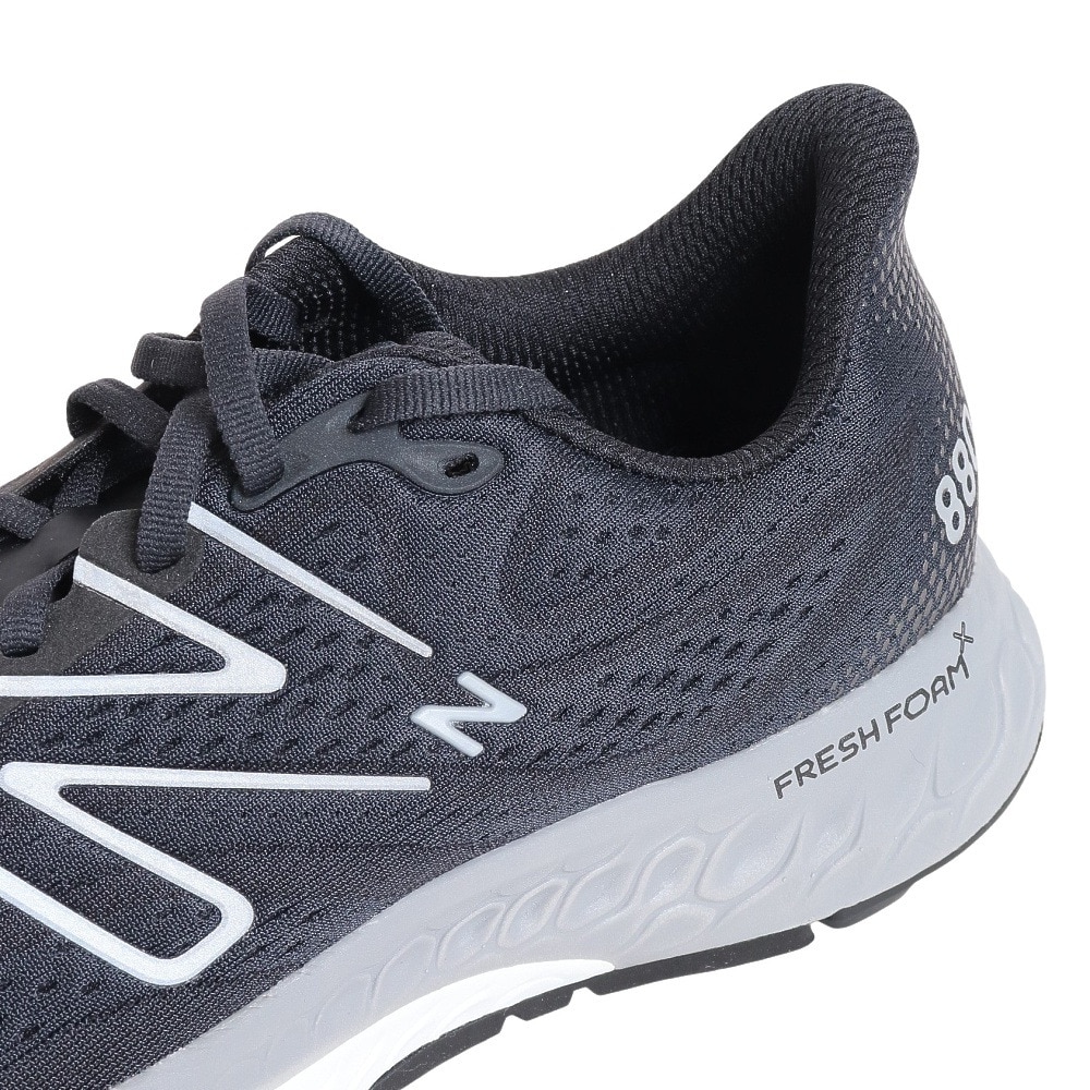 ニューバランス（new balance）（メンズ）ランニングシューズ フレッシュ フォーム X 880 v13 ブラック M880K132E スニーカー クッション 通気性