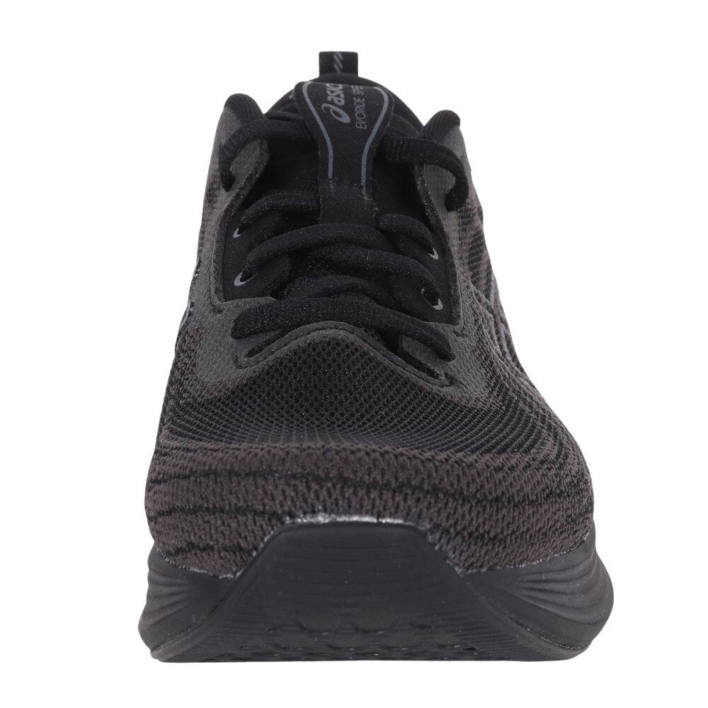 アシックス（ASICS）（メンズ）ランニング シューズ エボライド スピード ワイド ブラック 1011B613.001 スニーカー ジョギング 軽量 クッション性 反発性