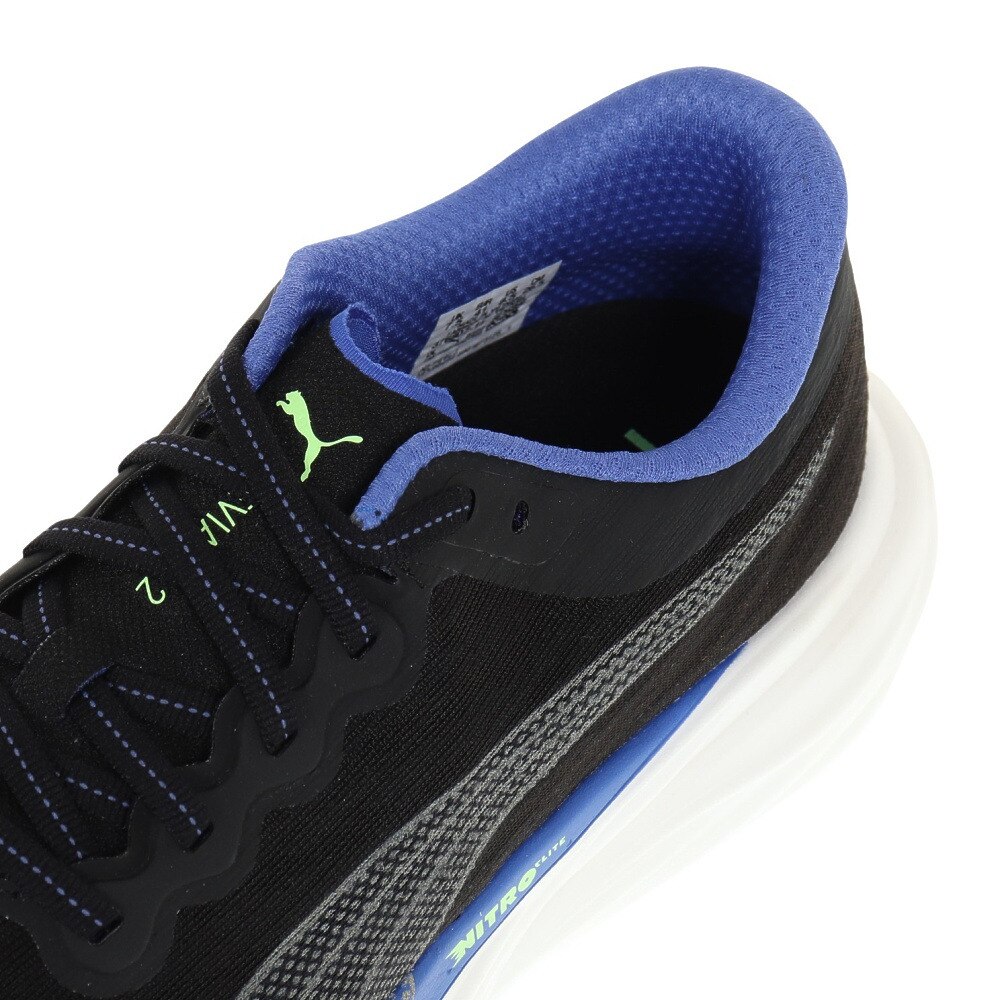 プーマ（PUMA）（メンズ）ランニングシューズ ディヴィエイト ニトロ 2 ブラック 37680711
