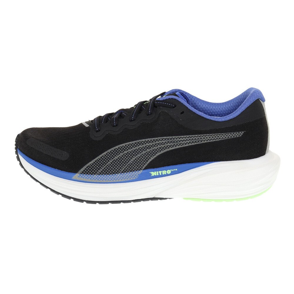 プーマ（PUMA）（メンズ）ランニングシューズ ディヴィエイト ニトロ 2 ブラック 37680711