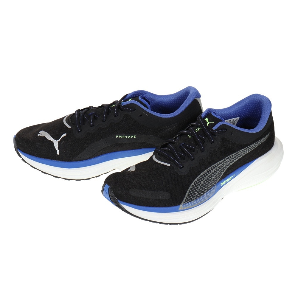 プーマ（PUMA）（メンズ）ランニングシューズ ディヴィエイト ニトロ 2 ブラック 37680711