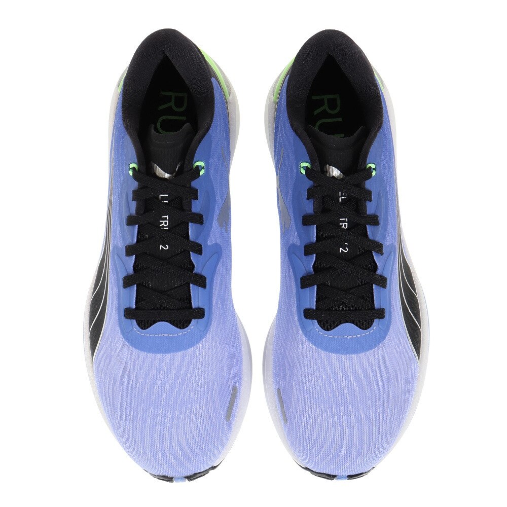 プーマ（PUMA）（メンズ）ランニングシューズ エレクトリファイ ニトロ 2 ブルー 37681408 スニーカー ジョギング トレーニング クッション性 軽量