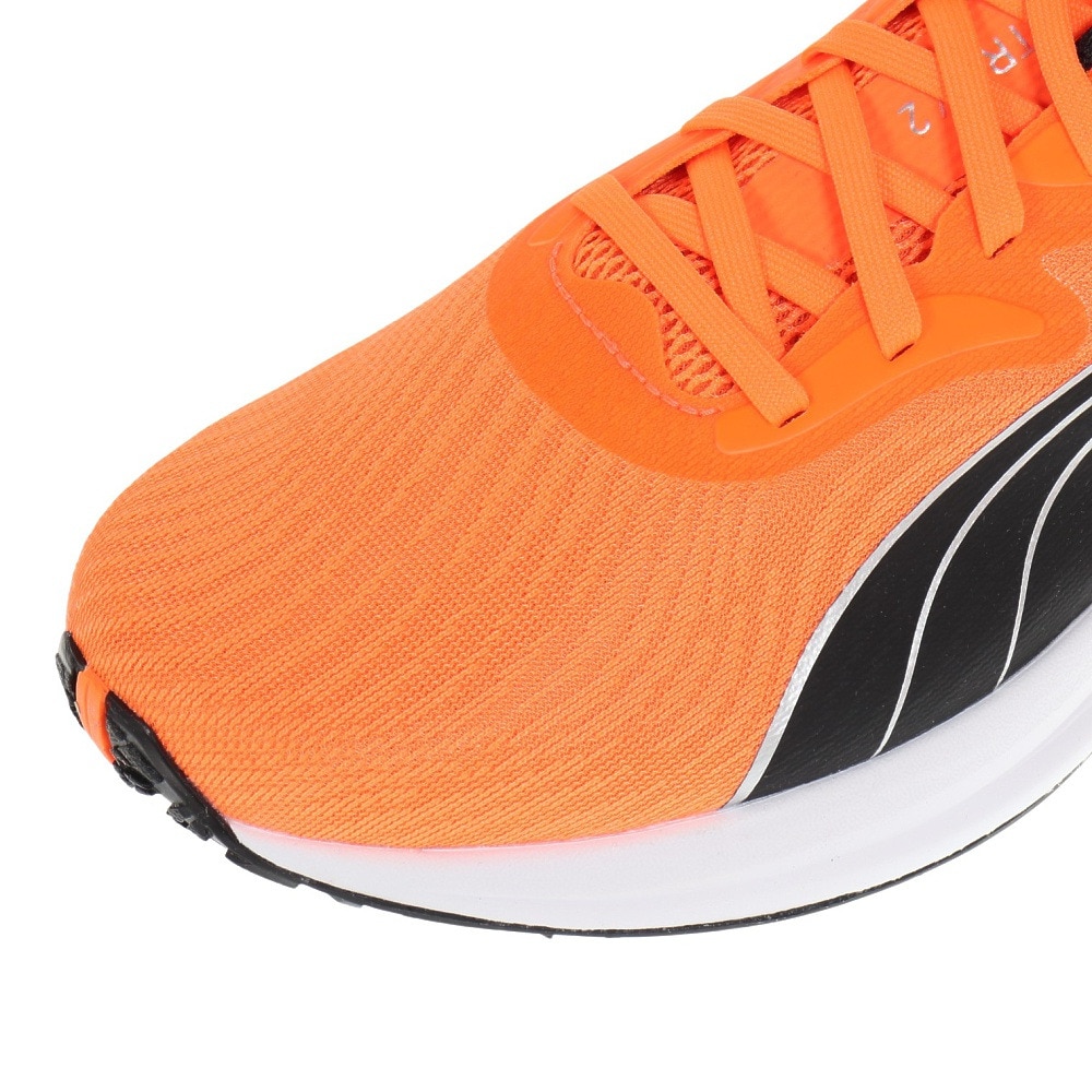 プーマ（PUMA）（メンズ）ランニングシューズ エレクトリファイ ニトロ 2 オレンジ ブラック 37681411 スニーカー ジョギング トレーニング クッション性 軽量