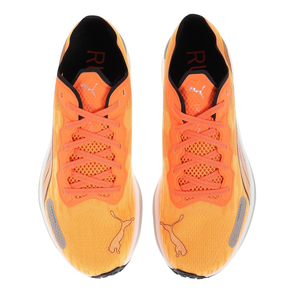 プーマ（PUMA）（メンズ）ランニングシューズ リベレイトニトロ 2 オレンジ 37731504 スニーカー ジョギング マラソン トレーニング クッション性 軽量
